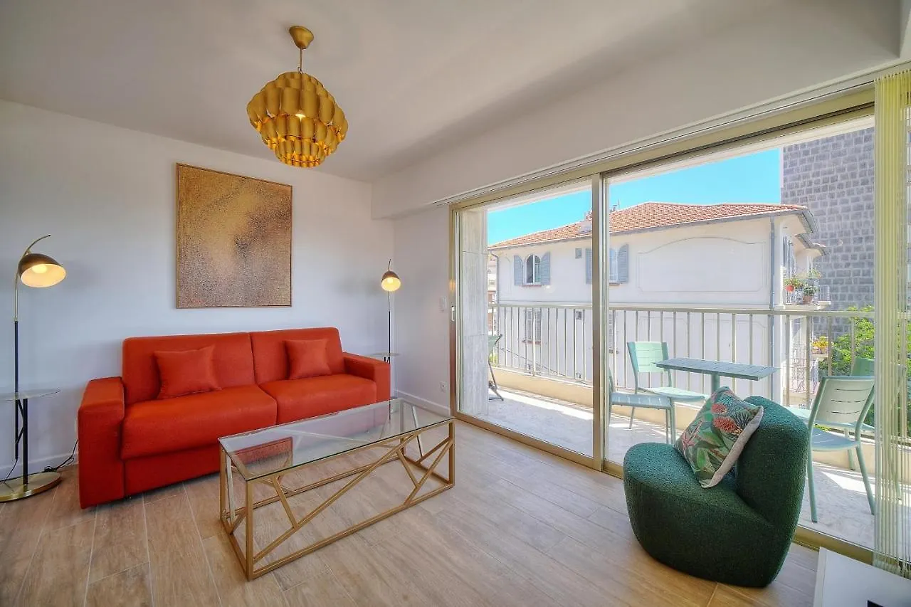 Immogroom - 5 Min From The Croisette Beaches - Terrace - Ac - Sea View 戛纳