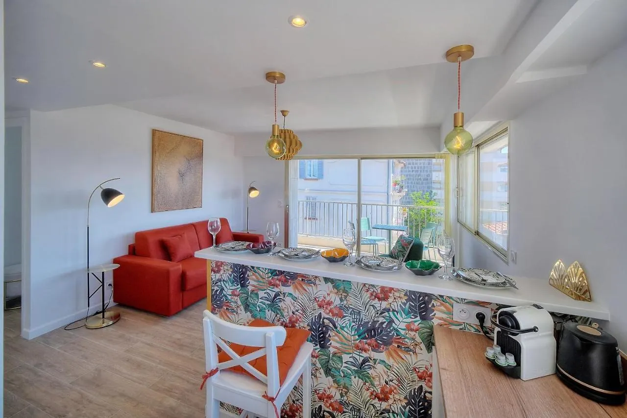 Apartamento Immogroom - 5 Min From The Croisette Beaches - Terrace - Ac - Sea View Cannes França